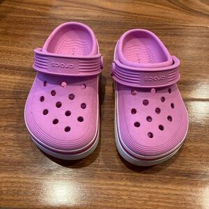Little Kids Crocband Clogs from Finish Line Size C9  PINK